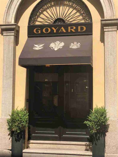 foto di goyard milano|goyard milan locations.